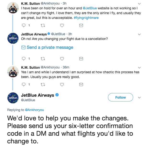 Brand customer reply_Jetblue