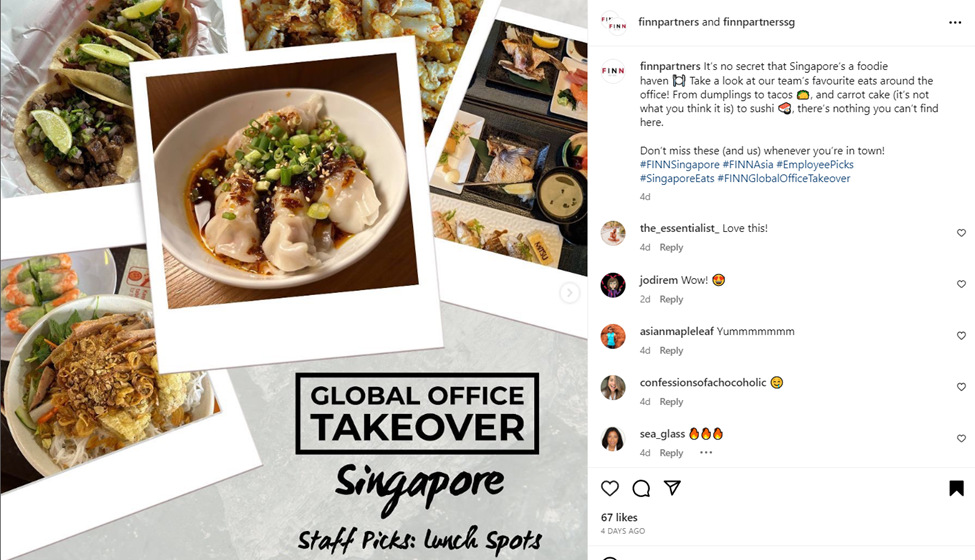 Finn Partners Singapore on Instagram