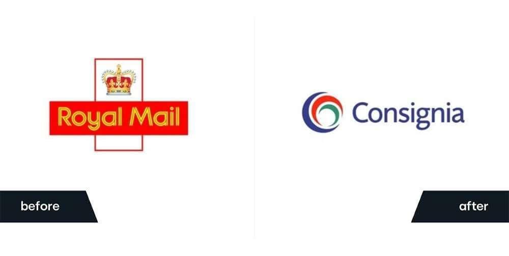 Royal Mail rebrand to Consignia