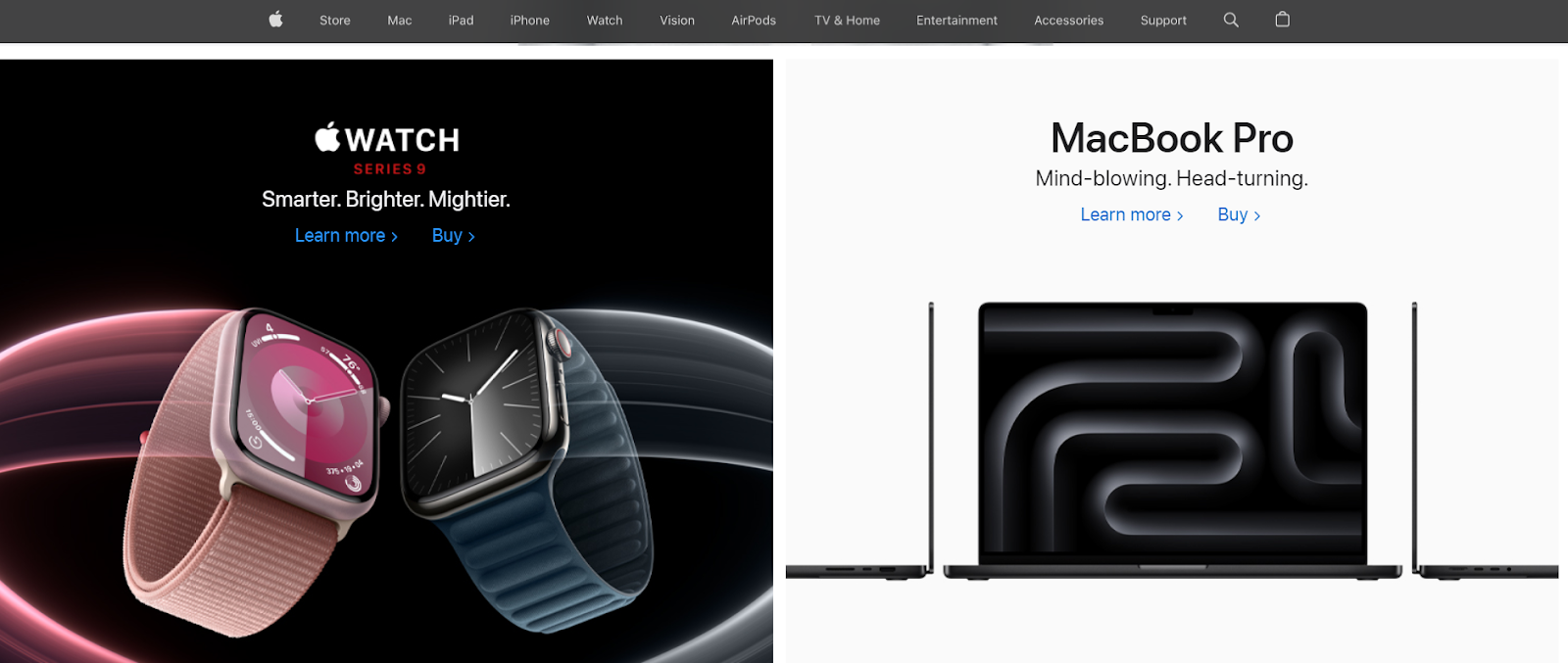 Apple as a brand with cohesive identity